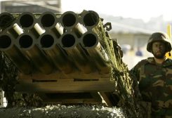 منصة صواريخ تابعة لحزب الله