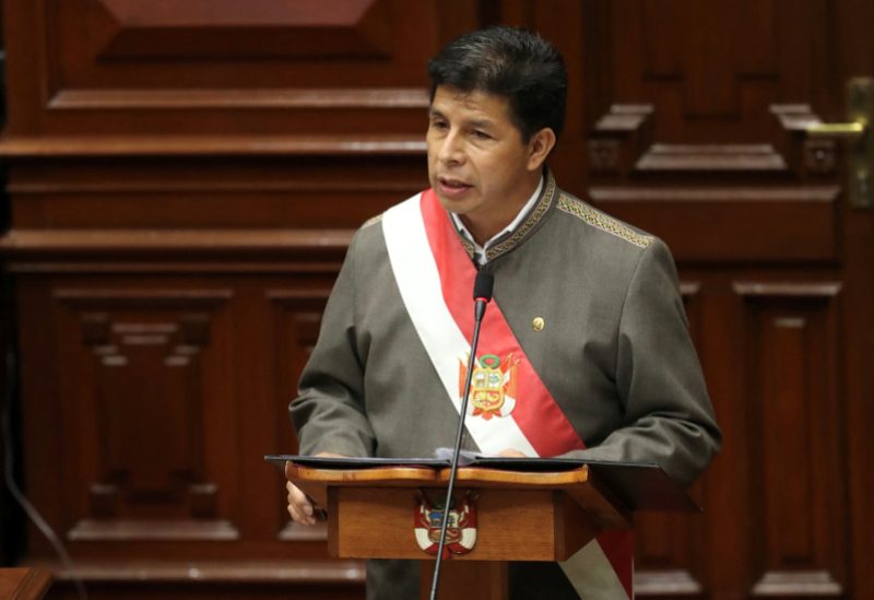 رئيس البيرو السابق بيدرو كاستيو