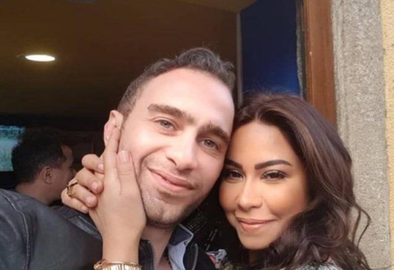 الفنانة المصرية شيرين عبد الوهاب وزوجها حسام حبيب