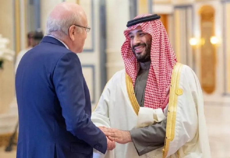 الأمير محمد بن سلمان والرئيس نجيب ميقاتي