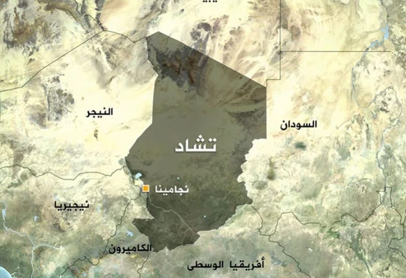 خريطة تشاد