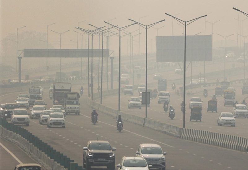 سحابة من الضباب الدخاني تخيم على العاصمة الهندية