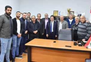 كنعان في اجتماع الهيئة الإدارية لنادي الشبيبة البوشرية