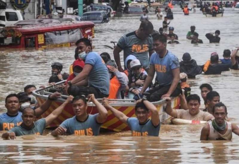 الفيضانات في الفلبين- أرشيفية