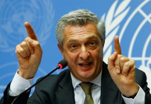 المفوض السامي للأمم المتحدة لشؤون اللاجئين فيليبو غراندي
