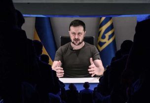 الرئيس الأوكراني فولوديمير زيلينسكي