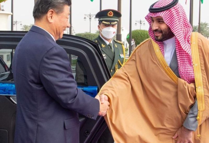 الأمير محمد بن سلمان والرئيس الصيني