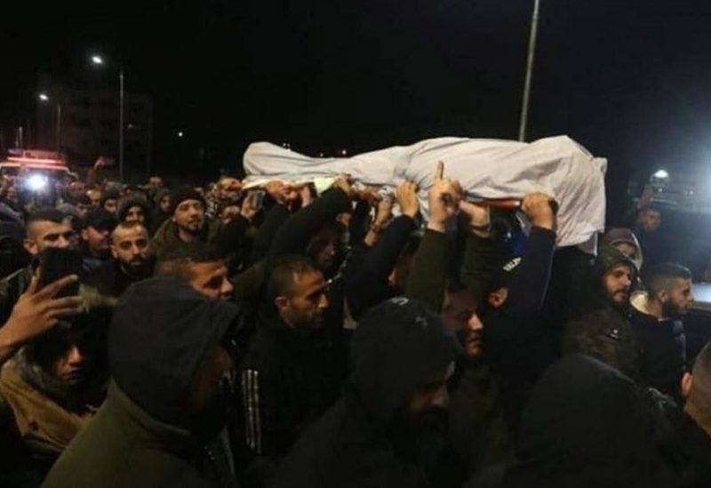 تشييع الفتاة الفلسطينية "جنى مجدي زكارنة"