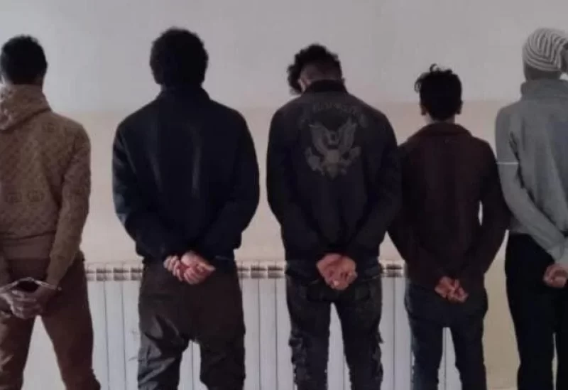 أفراد عصابة السرقة