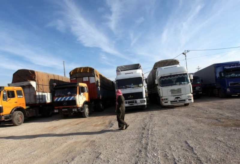 إضراب لسائقي الشاحنات بالأردن