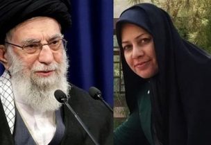 فريدة مرادخاني، ابنة أخت المرشد الإيراني