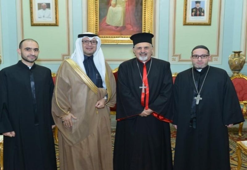 السفير بخاري والبطريرك مار اغناطيوس يوسف الثالث يونان