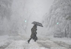 عاصفة ثلجية- أرشيفية