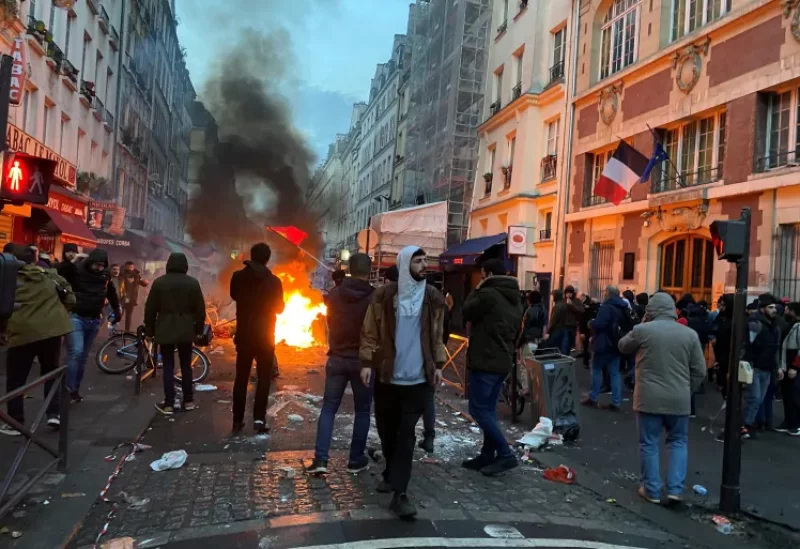 تظاهرات الأكراد في باريس