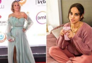 شيرين رضا وابنتها نور عمرو دياب
