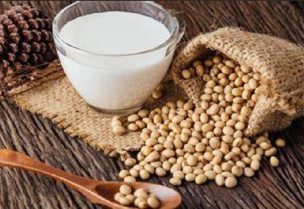 حليب الصويا