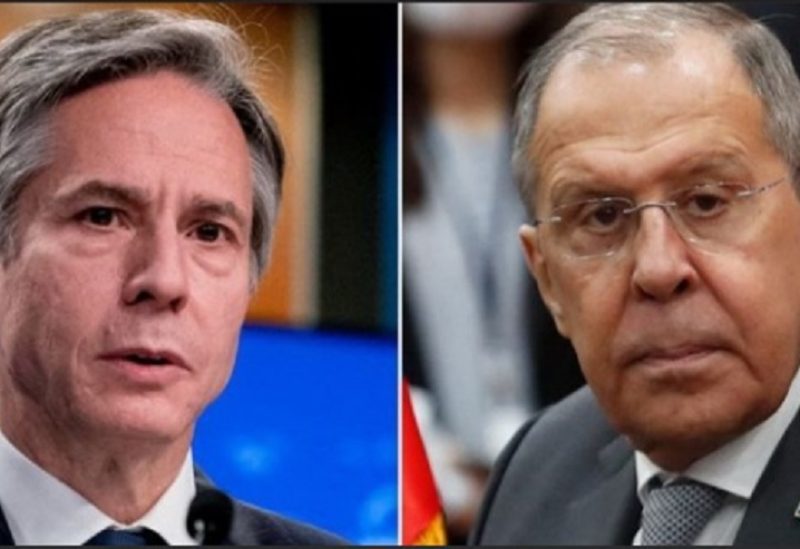 وزير الخارجية الروسي سيرغي لافروف ونظيرة الأميركي أنتوني بلينكن
