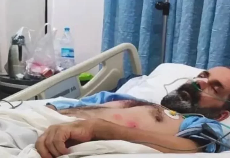 محمد حاجي رسول بور في المستشفى
