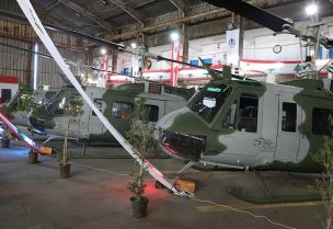 الجيش اللبناني يتسلم 3 طوافات عسكرية أمريكية من نوع ‎‏HUEY II