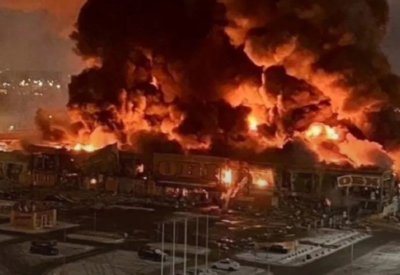 حريق المركز التجاري في موسكو- رويترز