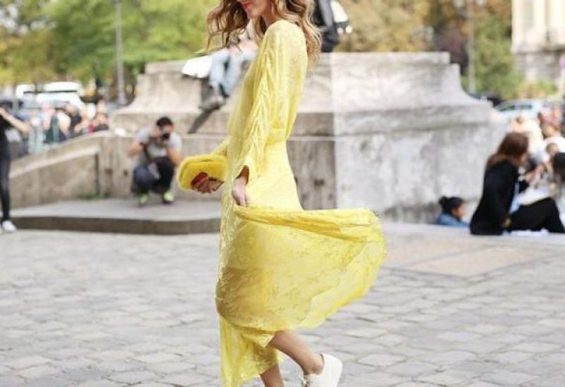 Зара Желтое Платье фото 17