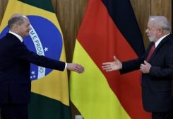 رئيس البرازيل ومستشار ألمانيا