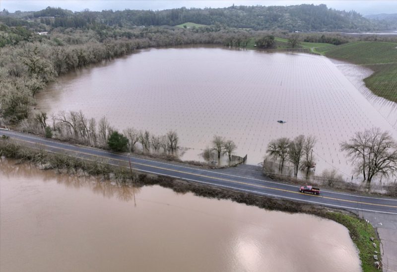كاليفورنيا تستعد لفيضانات "كارثية"