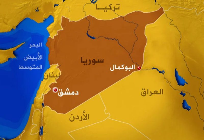 خريطة سوريا