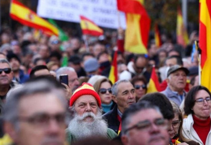 احتجاجات مناهضة للحكومة في إسبانيا- أرشيفية
