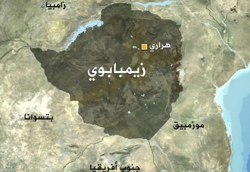 خريطة زيمبابوي