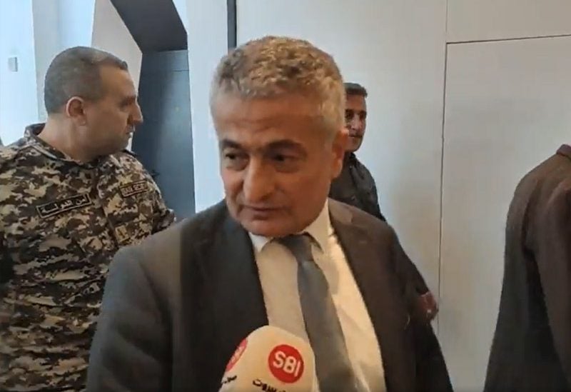 وزير المال في حكومة تصريف الأعمال يوسف الخليل