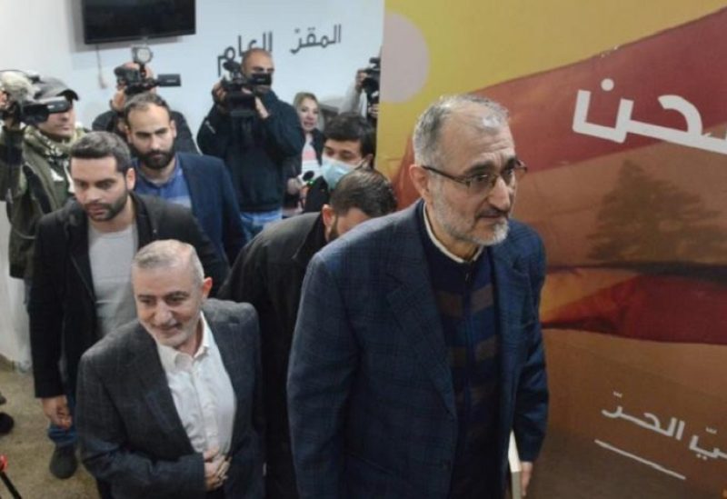 وفد من الجزب في مقر للتيار "ميرنا الشالوحي"