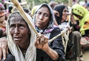 ارتكاب أعمال وحشية ضد مسلمي الروهينغا