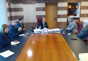 اجتماع بين الحلبي والبنك الدولي و"اليونيسف"