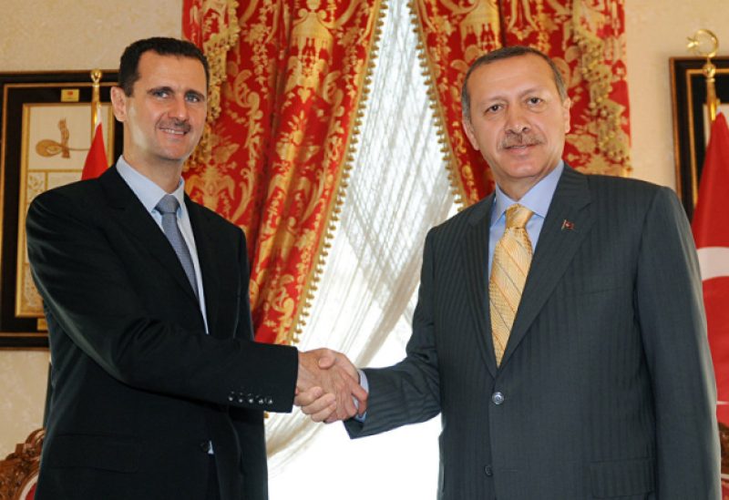 أردوغان والأسد - أرشيفية