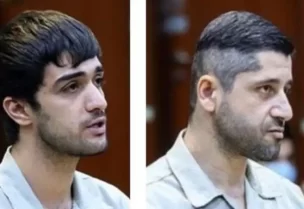 محمد حسيني (على اليمين) ومحمد مهدي كرمي