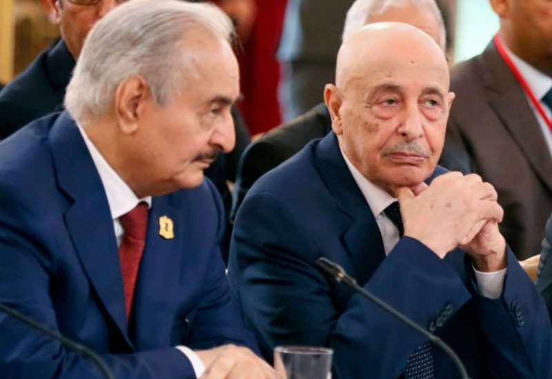 حفتر وعقيلة صالح