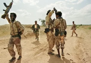 عناصر من الجيش في إريتريا
