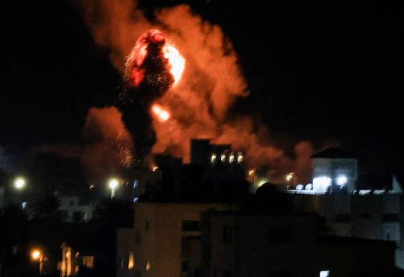 الجيش الإسرائيلي يقصف مواقع للفصائل الفلسطينية في غزة (AFP)