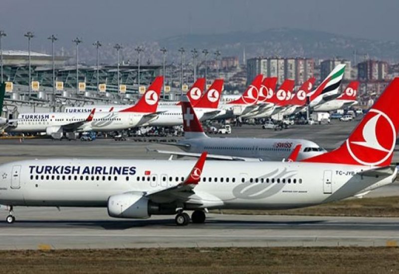 طائرات تابعة للخطوط الجوية التركية