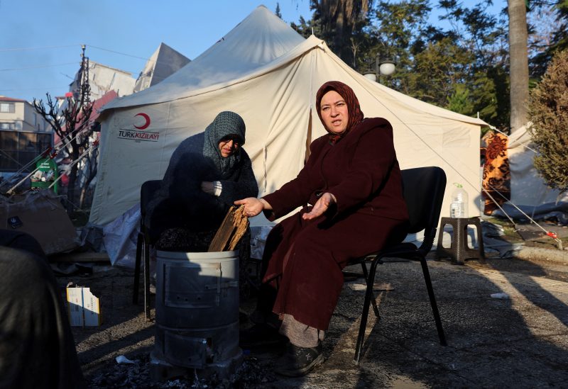 المشردين في تركيا جراء الزلزال- رويترز