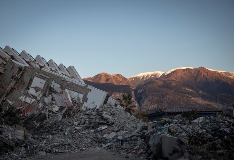 من زلزال تركيا- رويترز