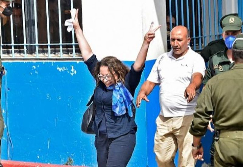 الناشطة السياسية الجزائرية أميرة بوراوي