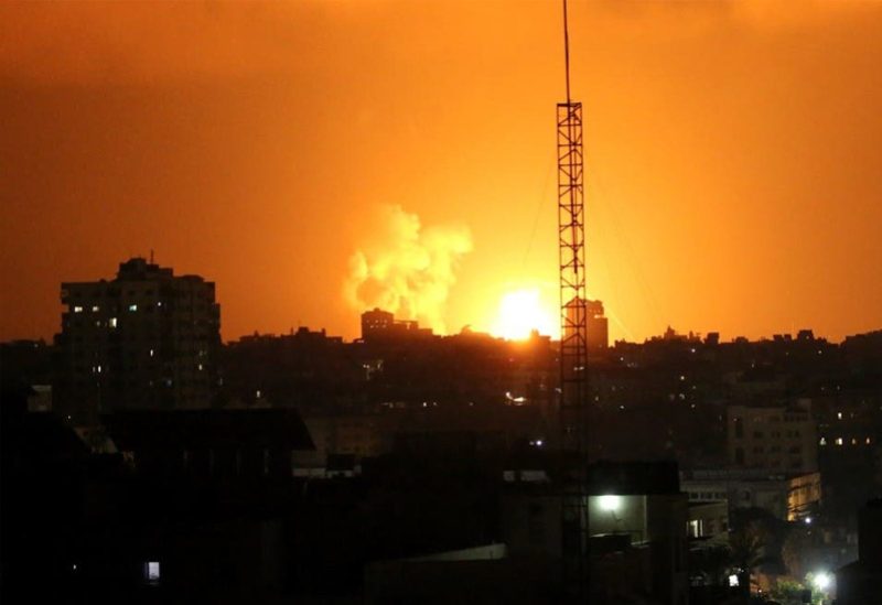غارات إسرائيلية على قطاع غزة