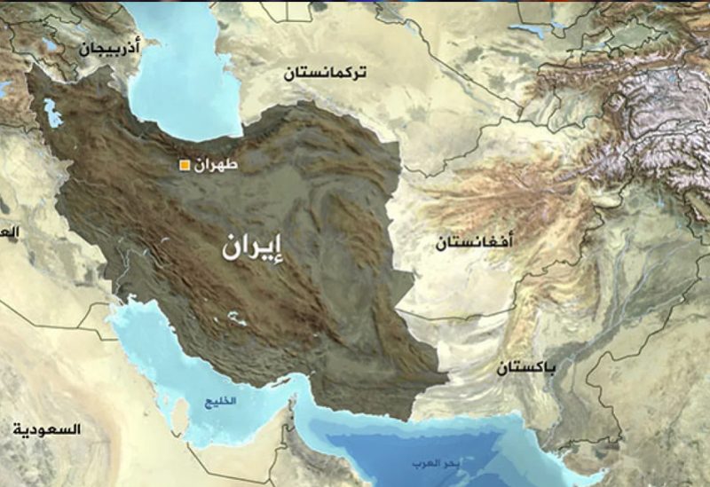 خريطة إيران