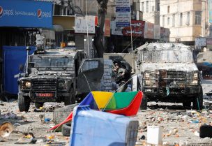 قوات الجيش الإسرائيلي خلال اقتحام مدينة نابلس