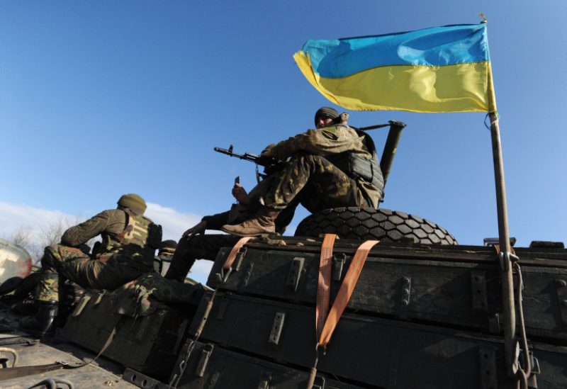 عناصر من القوات الأوكرانية