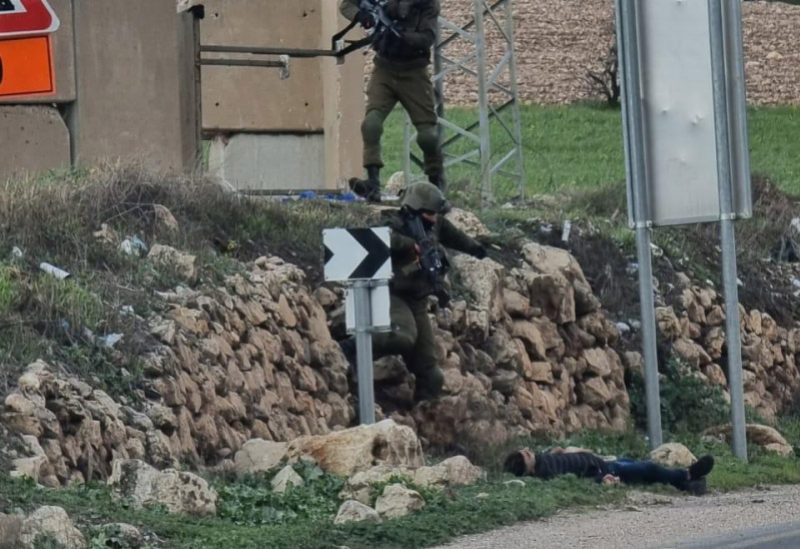 استشهاد فلسطيني برصاص الجيش الإسرائيلي