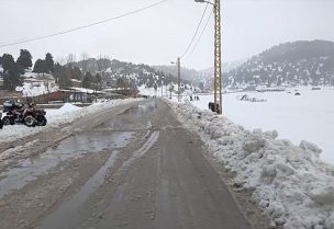 الثلوج في لبنان