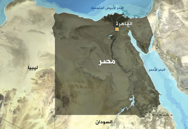 خريطة مصر